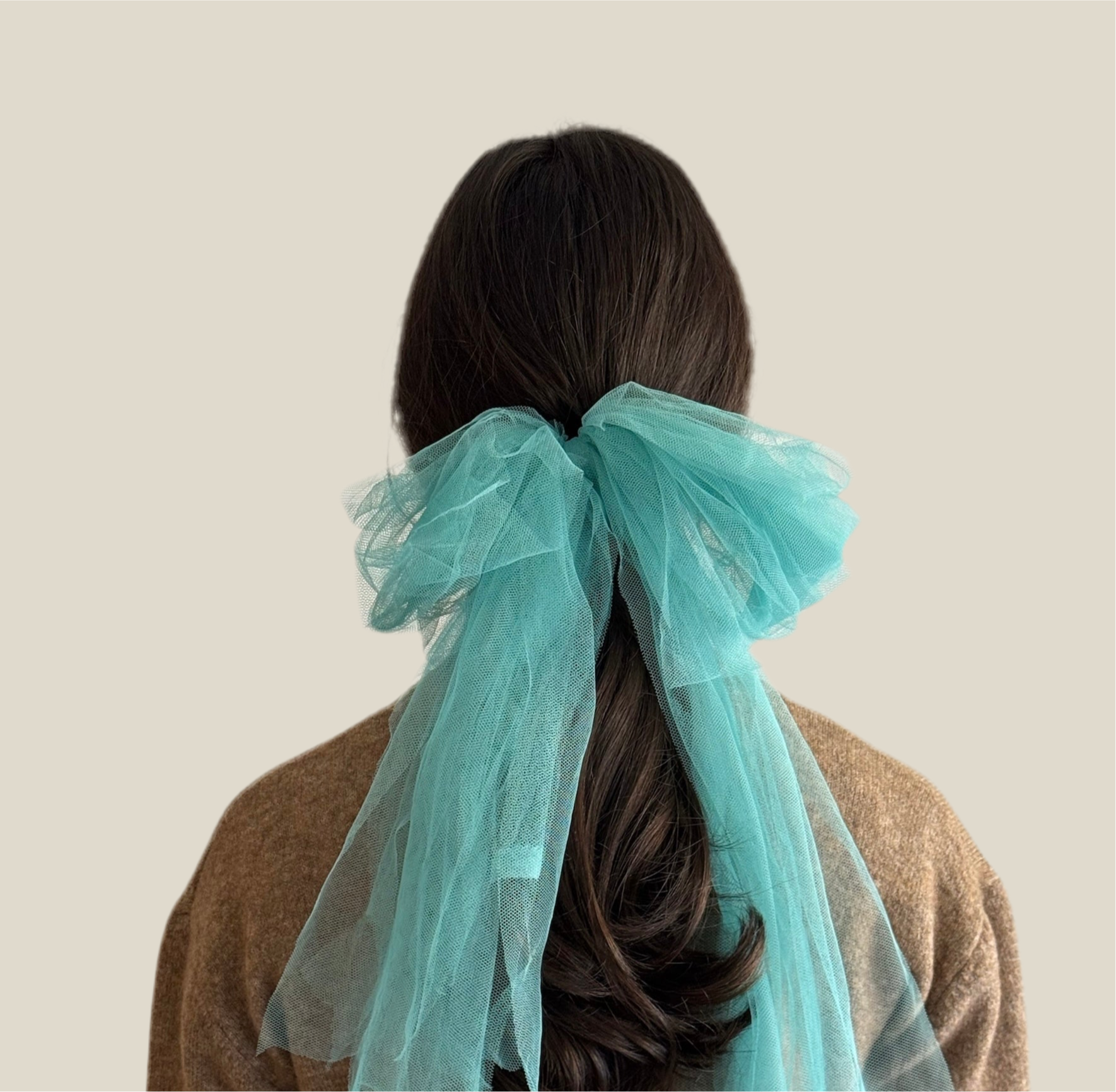 Lazo Ruban aguamarina