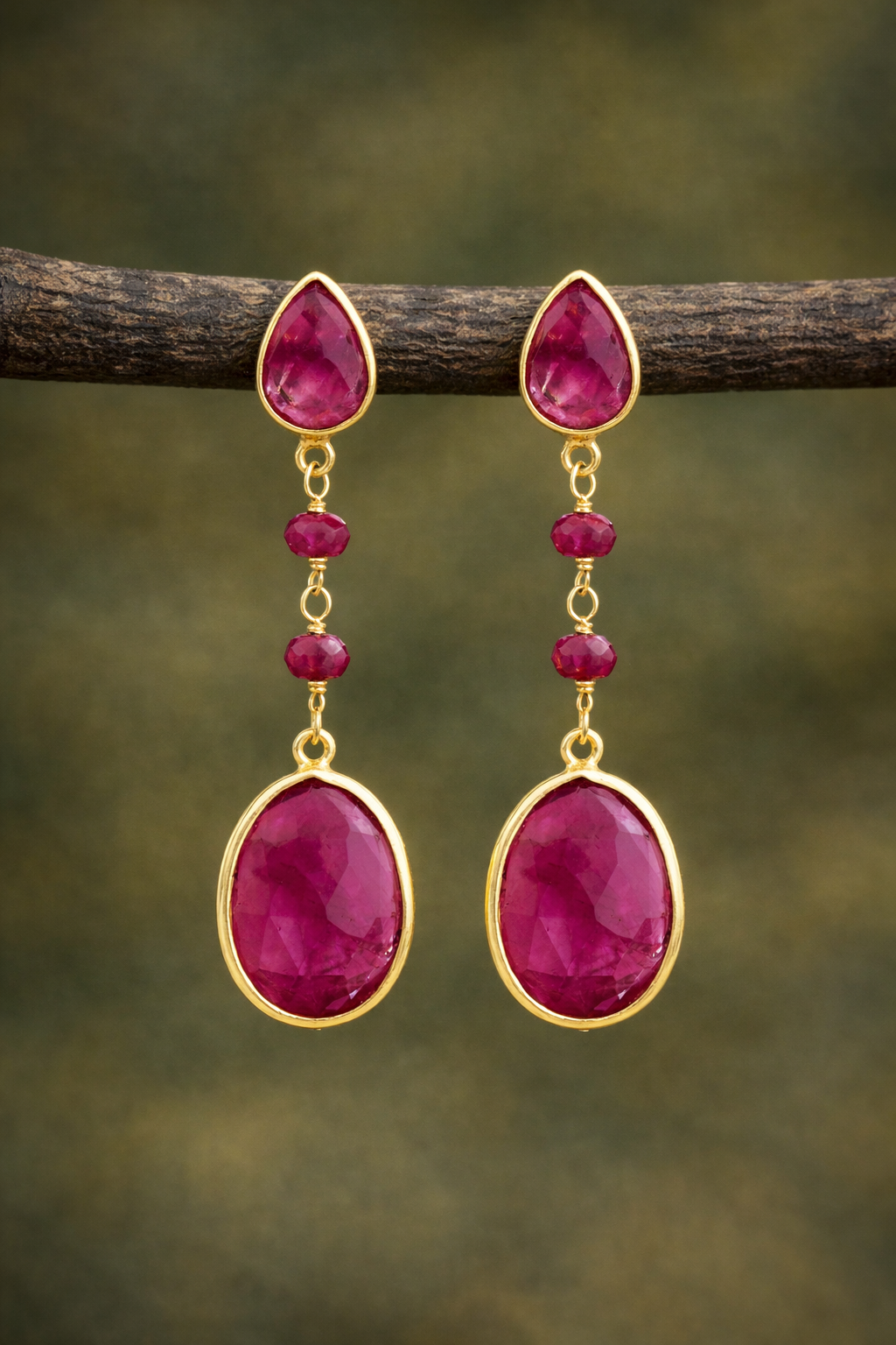 Pendientes Peñubia vino