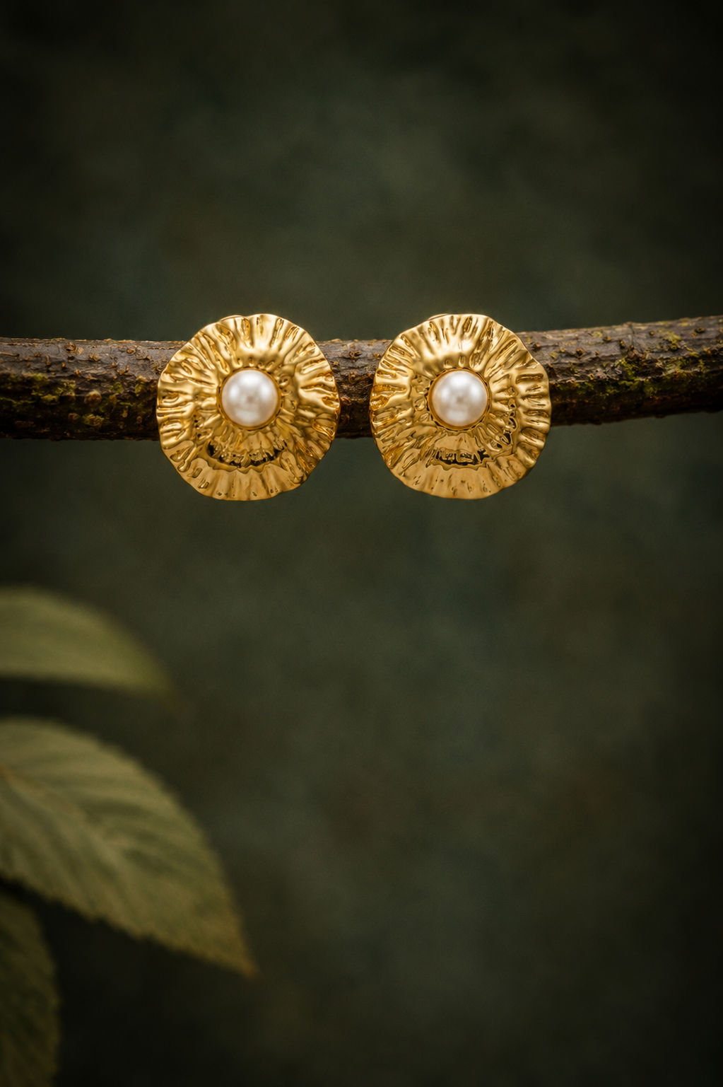 Pendientes Chagall oro