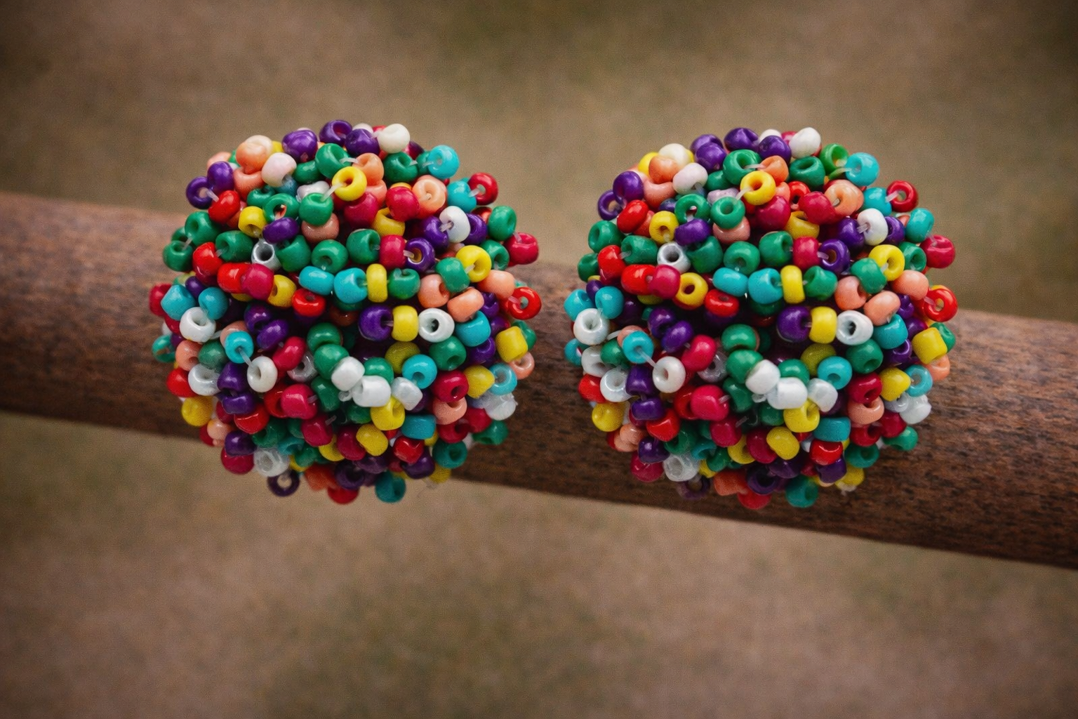 Pendientes Erizo de colores