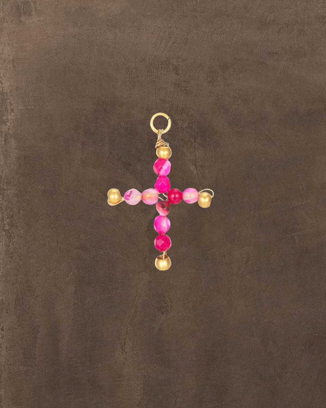 Colgante Charity rosa