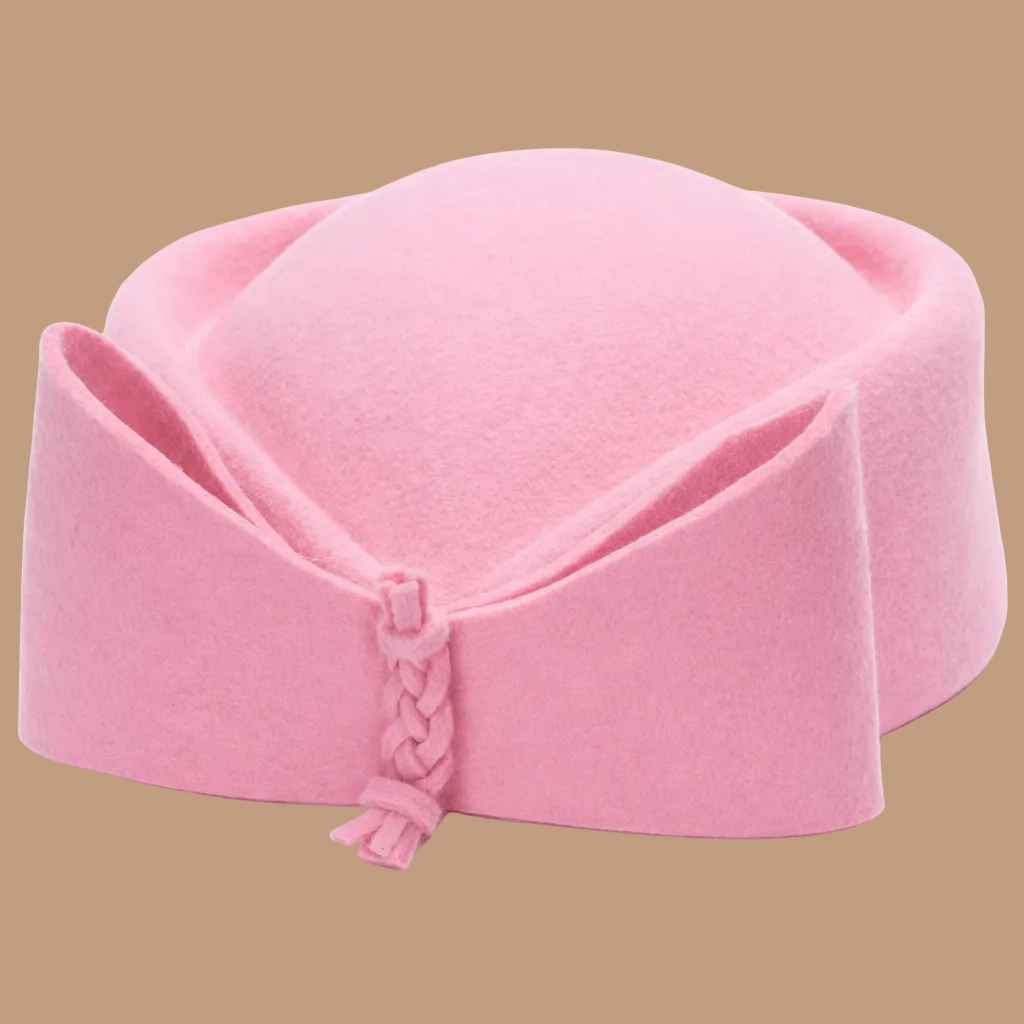 Tocado Casquete Olga Rosa