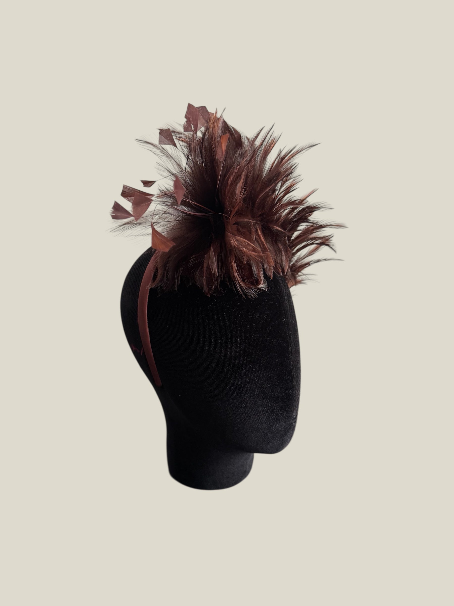 Diadema Señora XL chocolate