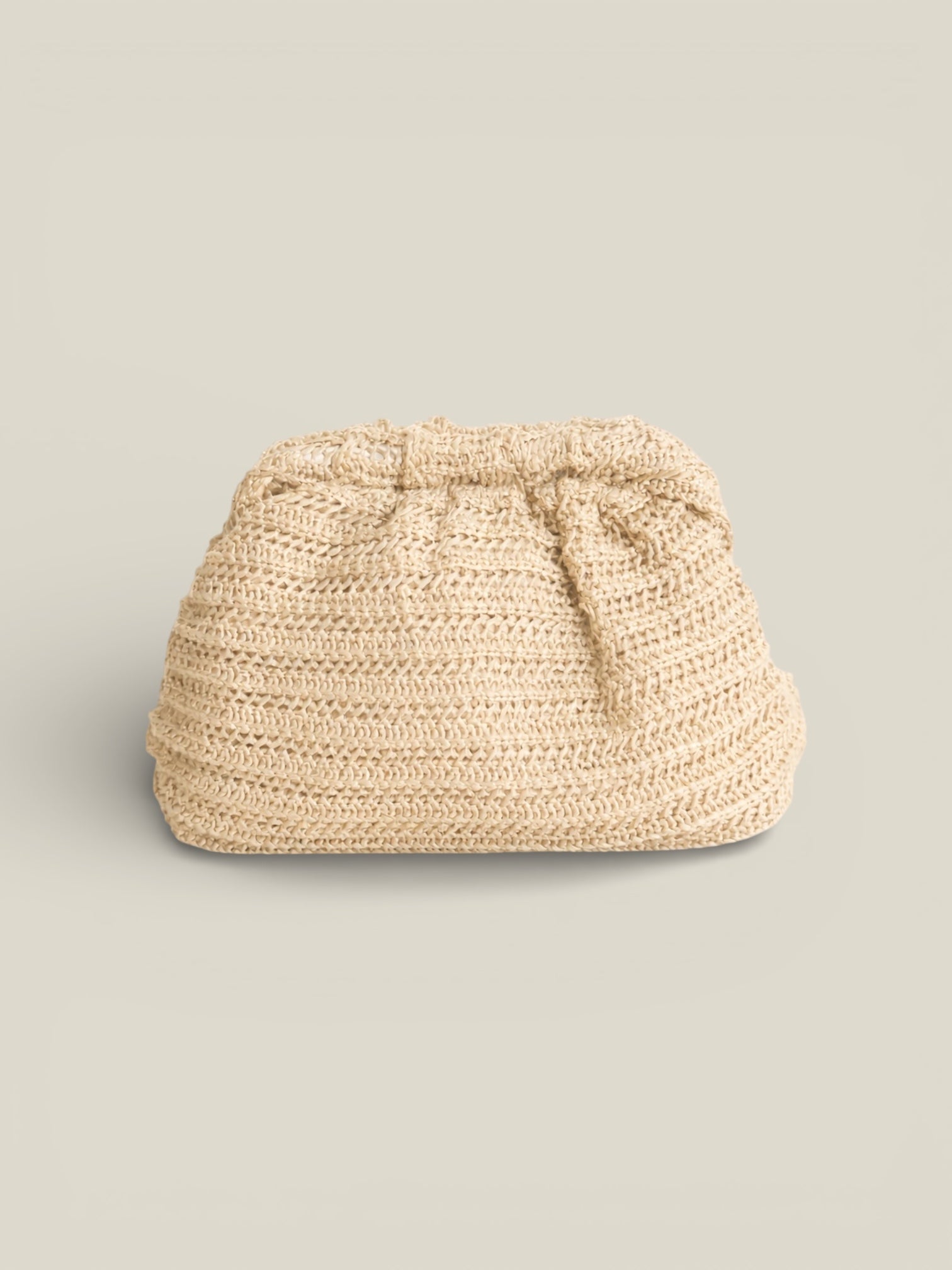 Bolso Petitpoint beige