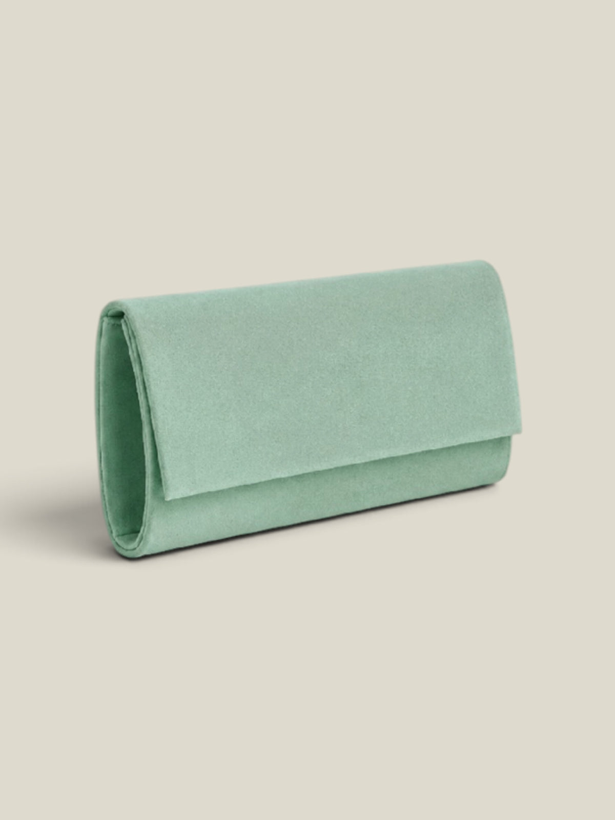Bolso Sobre cuadrado verde claro