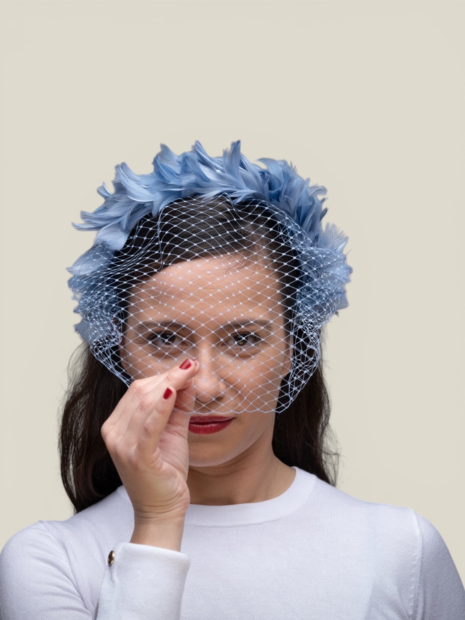Parakeet blue Headband