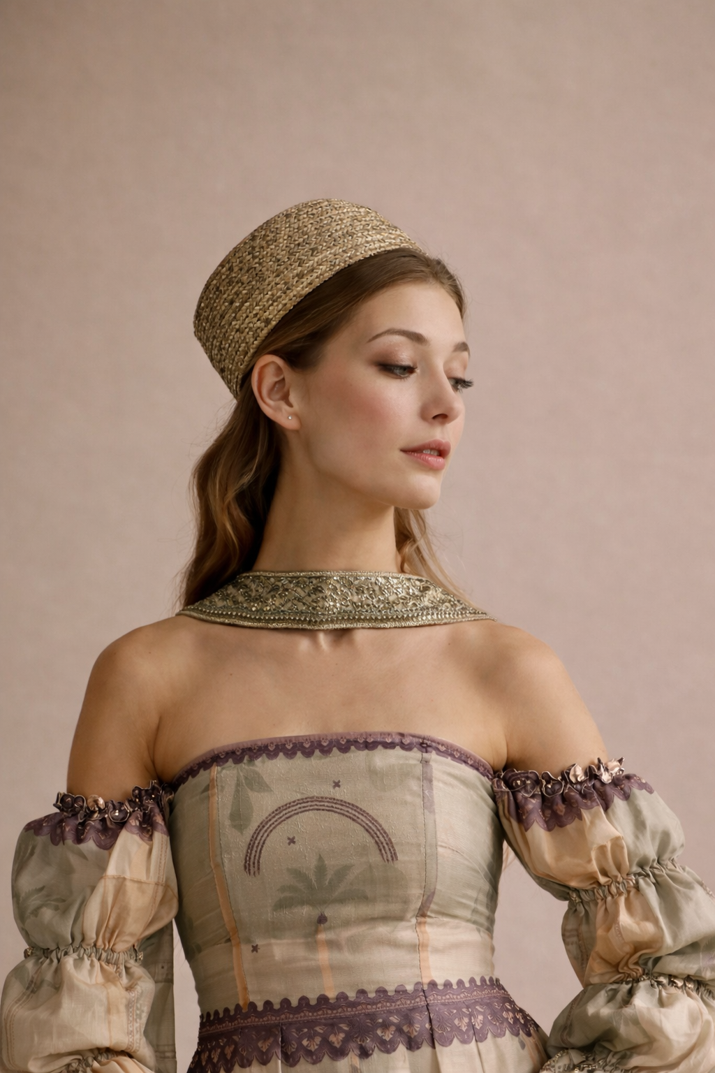 Casquete Celia verde