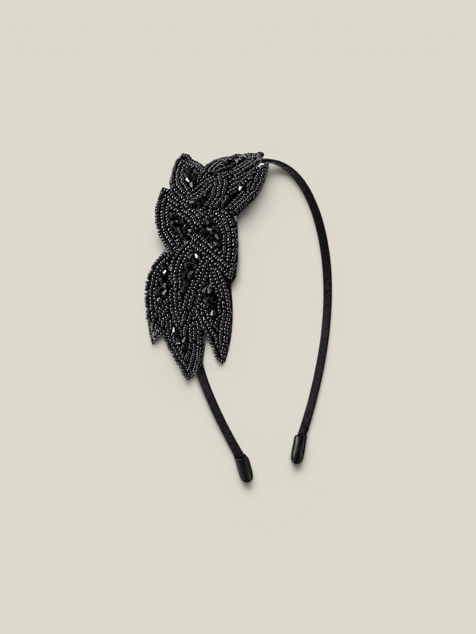 Diadema Charlestone negra