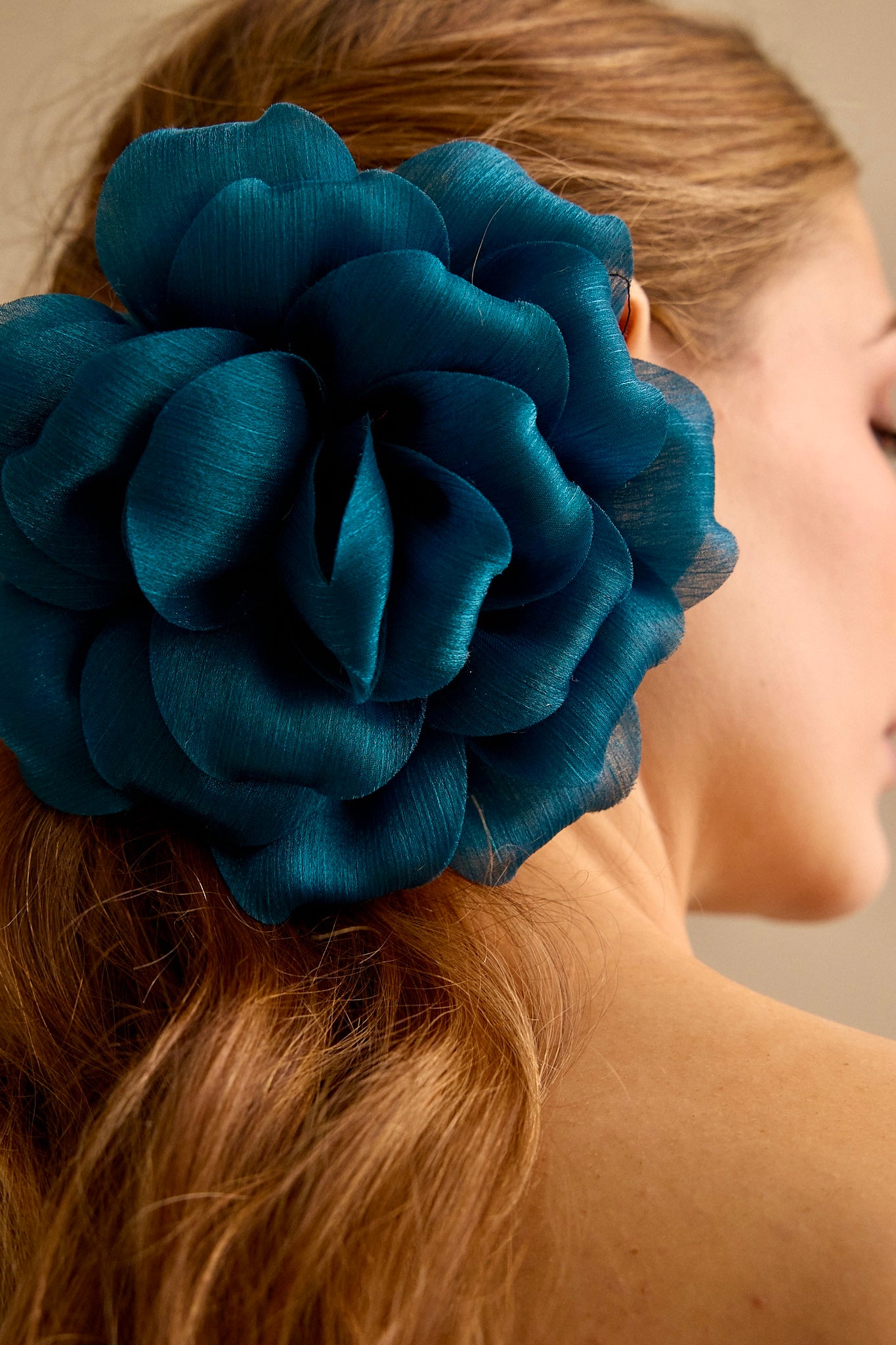 Flor Floss petróleo