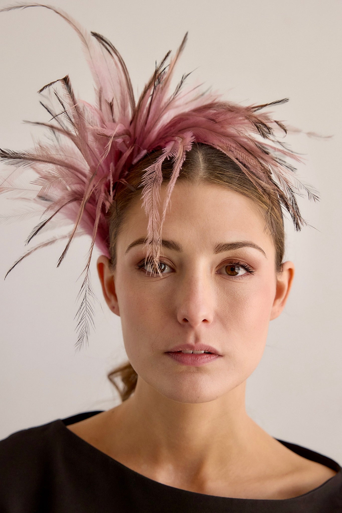 Diadema Grulla rosa oscuro