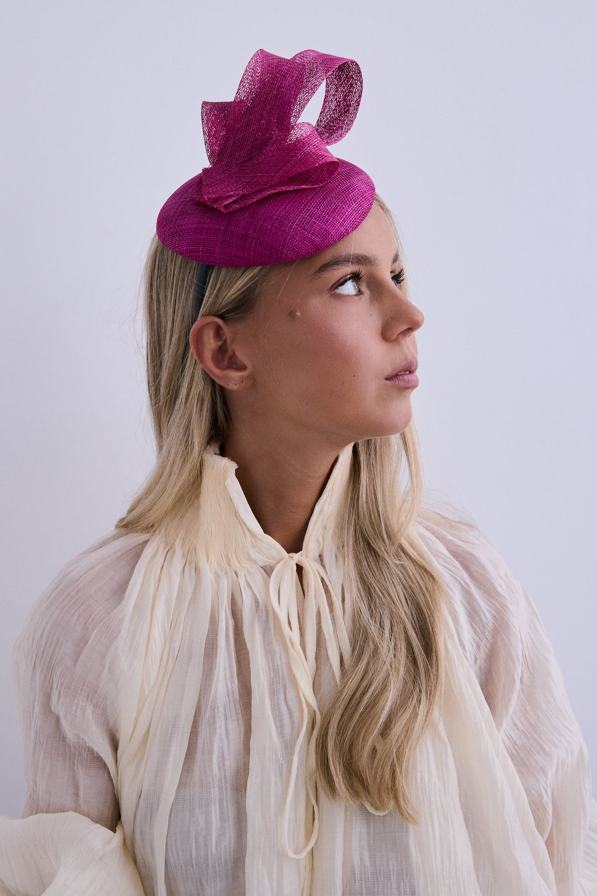 Hayley aquamarine headdress