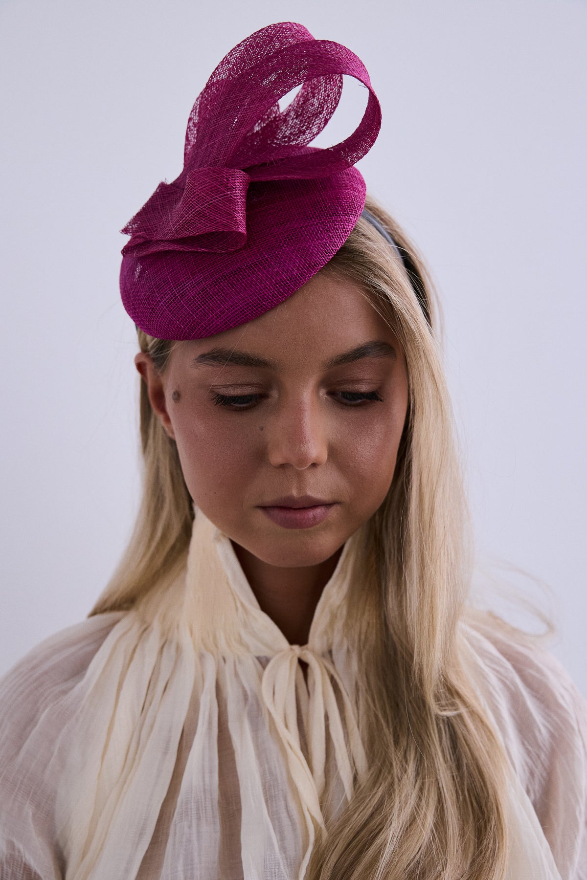 Hayley aquamarine headdress