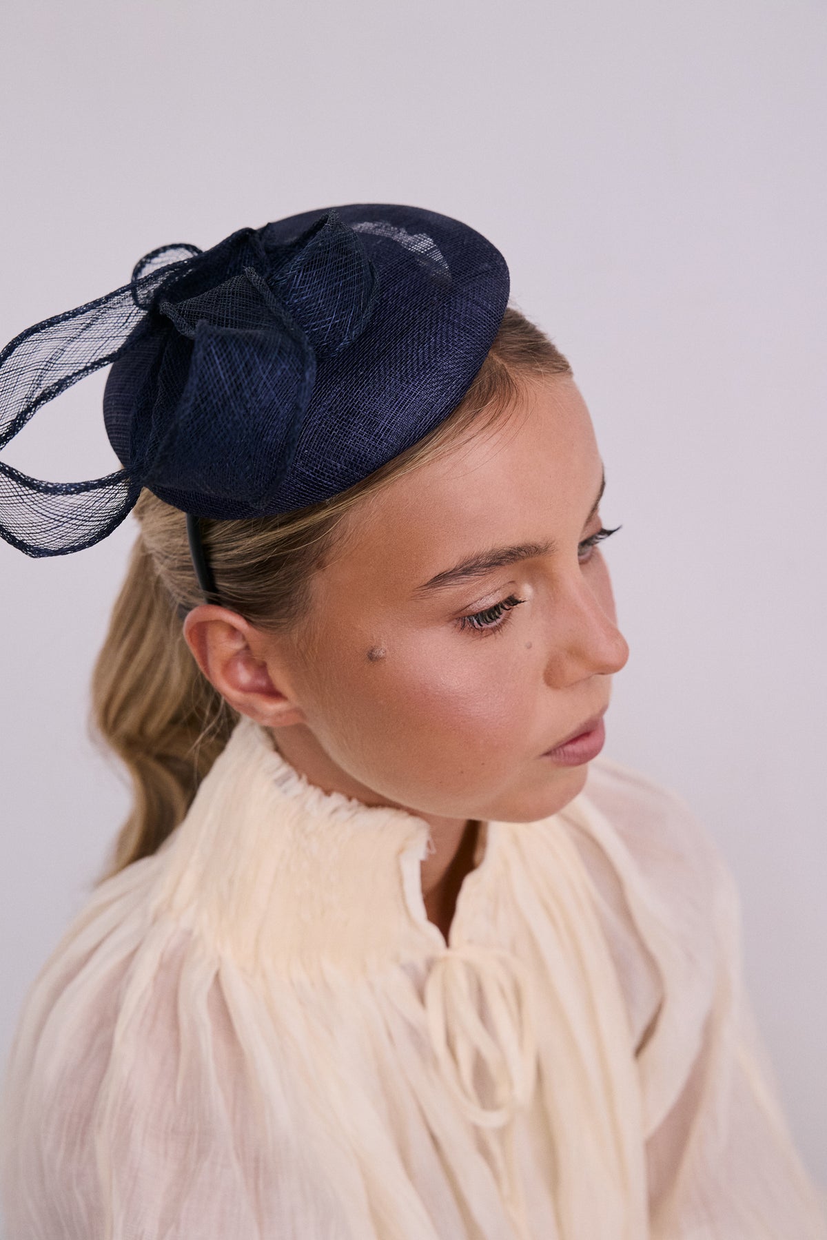 Hayley aquamarine headdress