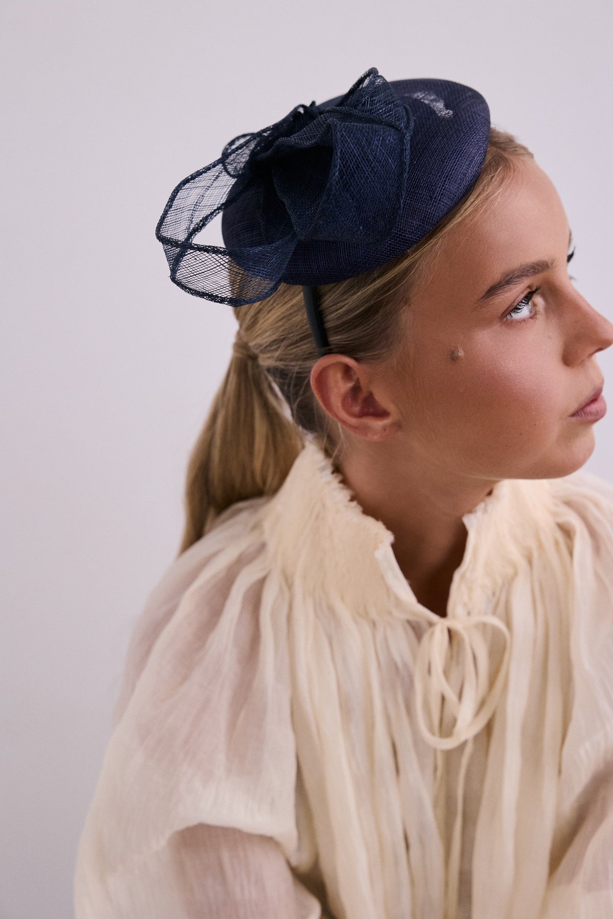 Hayley aquamarine headdress