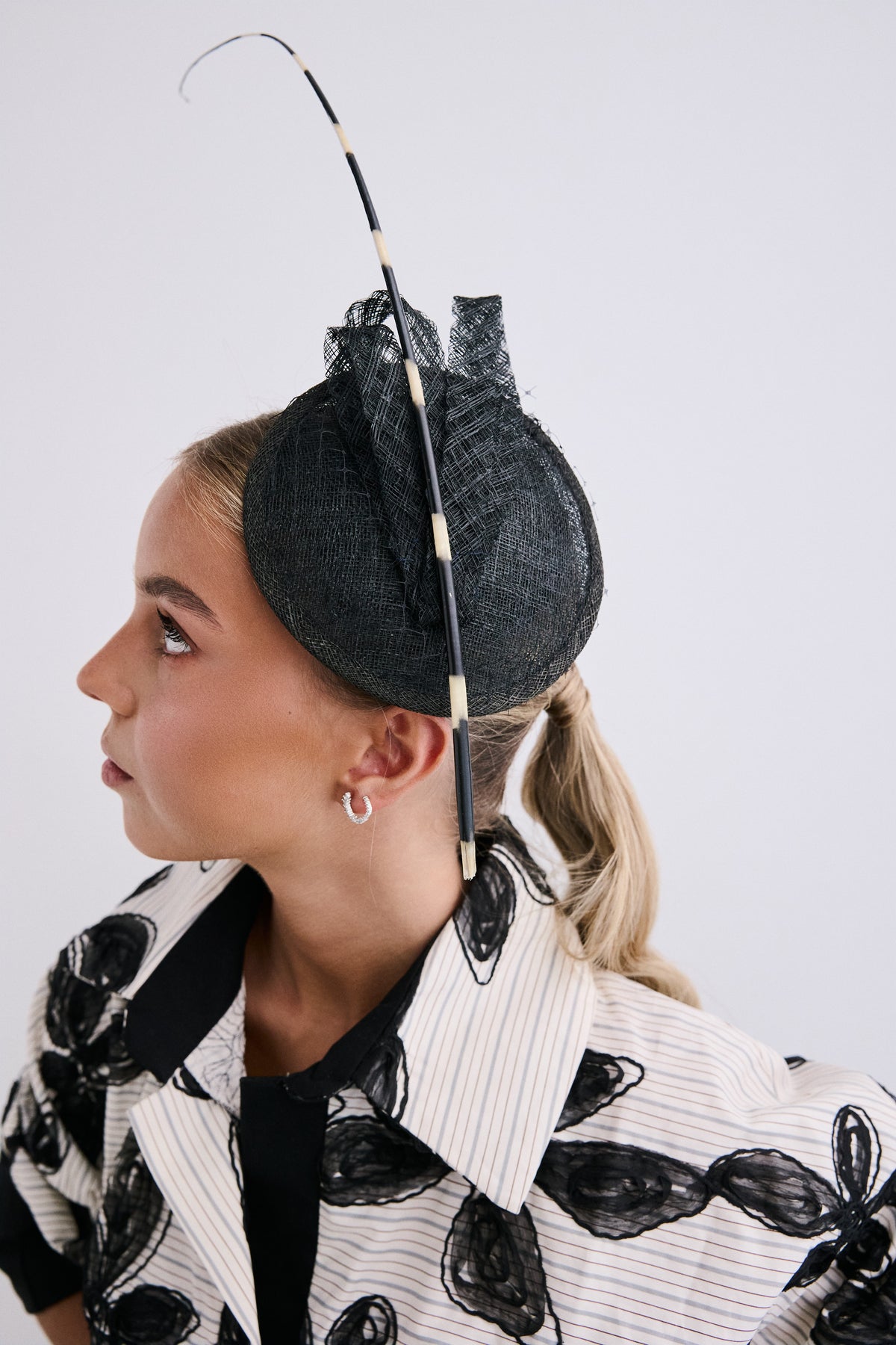 Hayley aquamarine headdress
