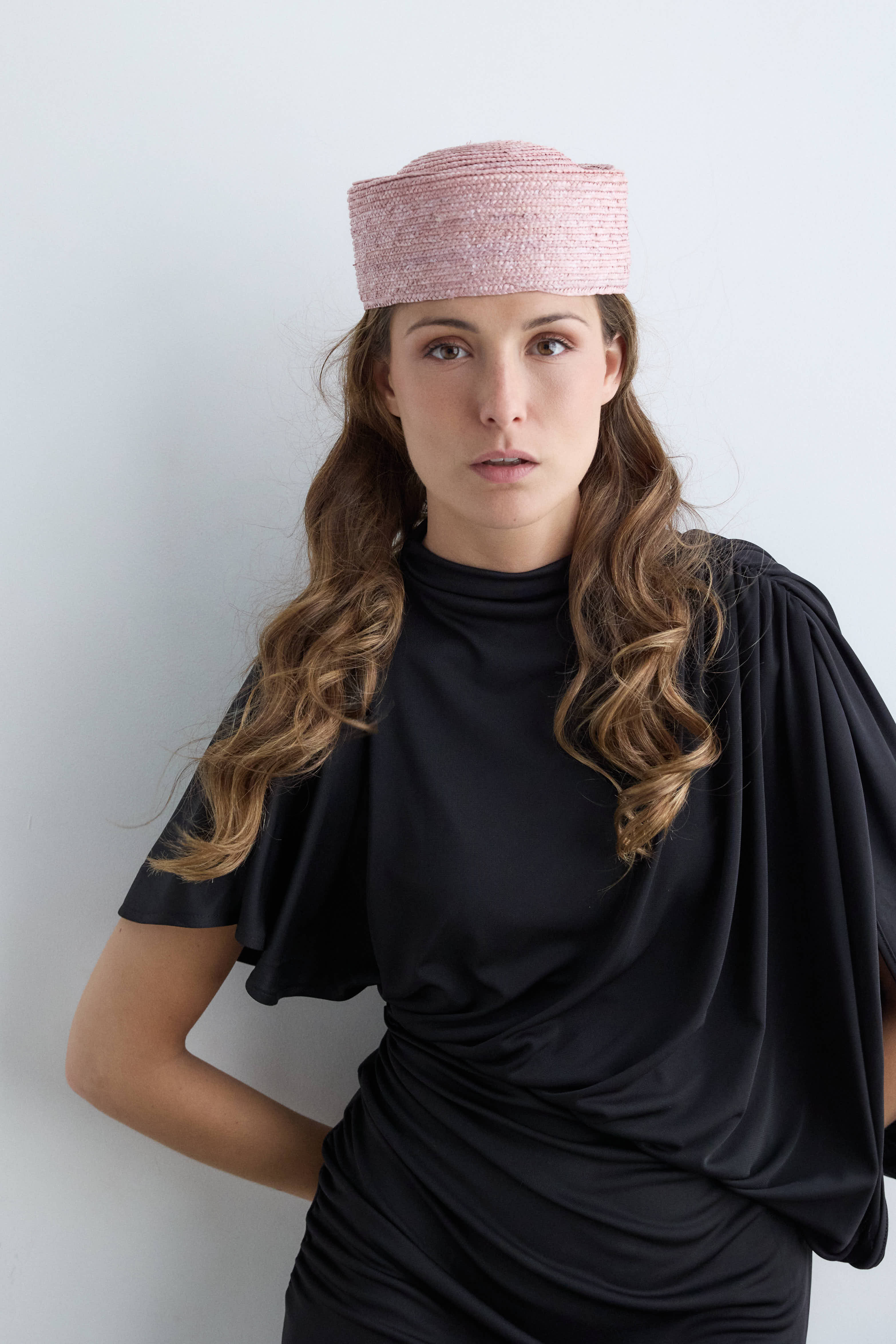 Pink Celia cap