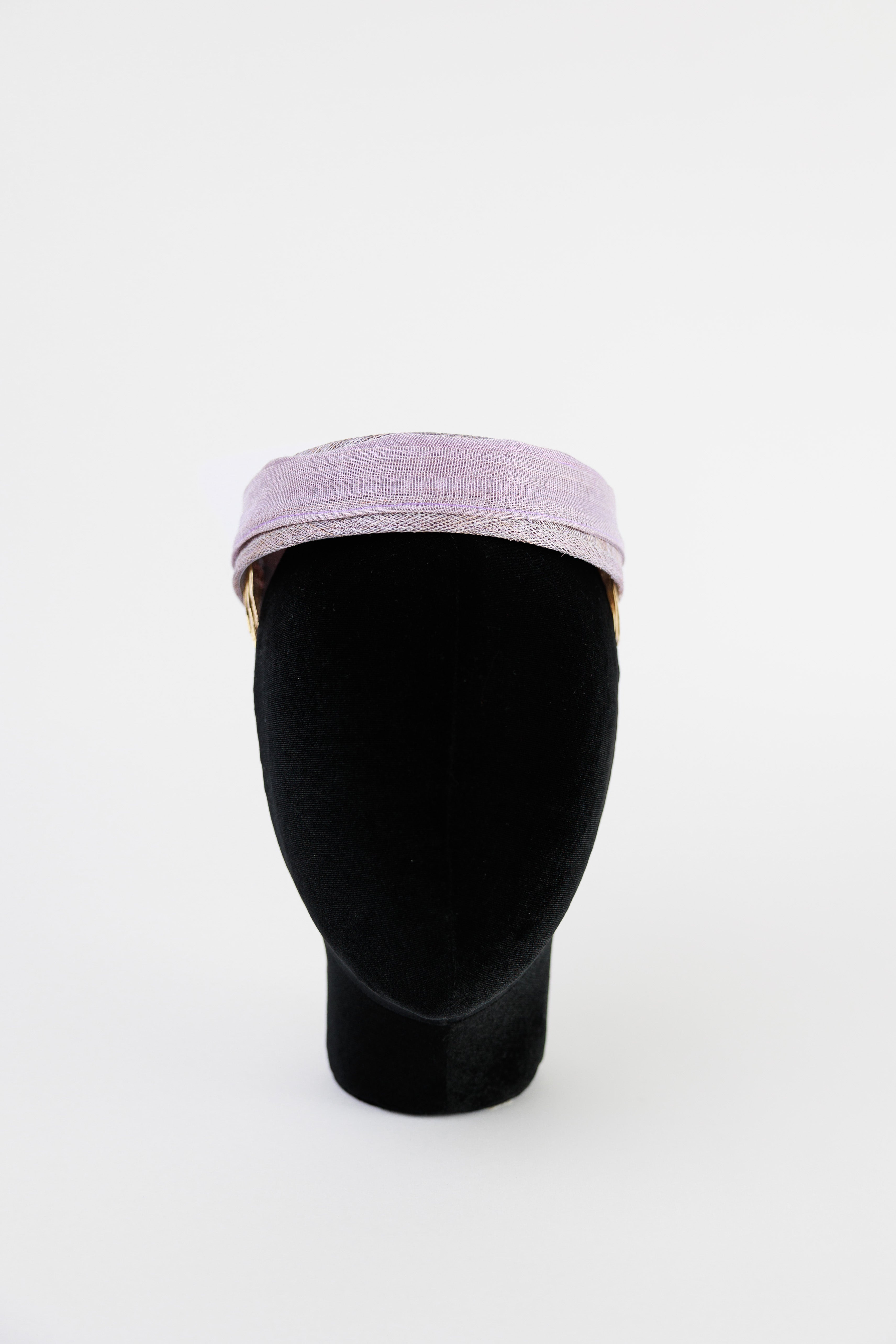 Romola lilac headdress