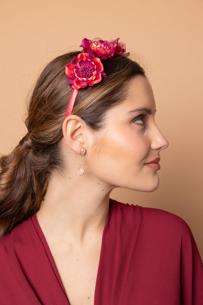 Acapulco bougainvillea headband