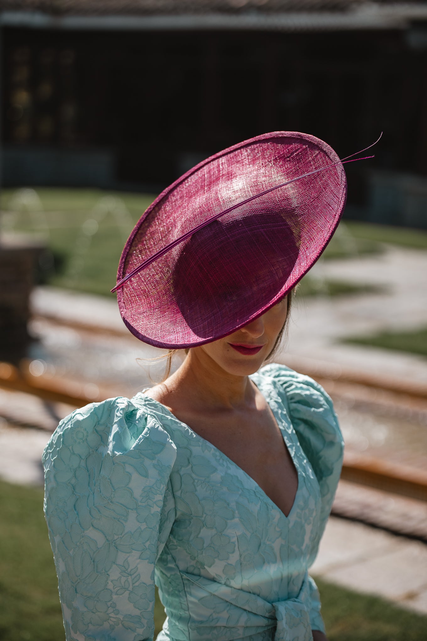 Tocado Renata Buganvilla