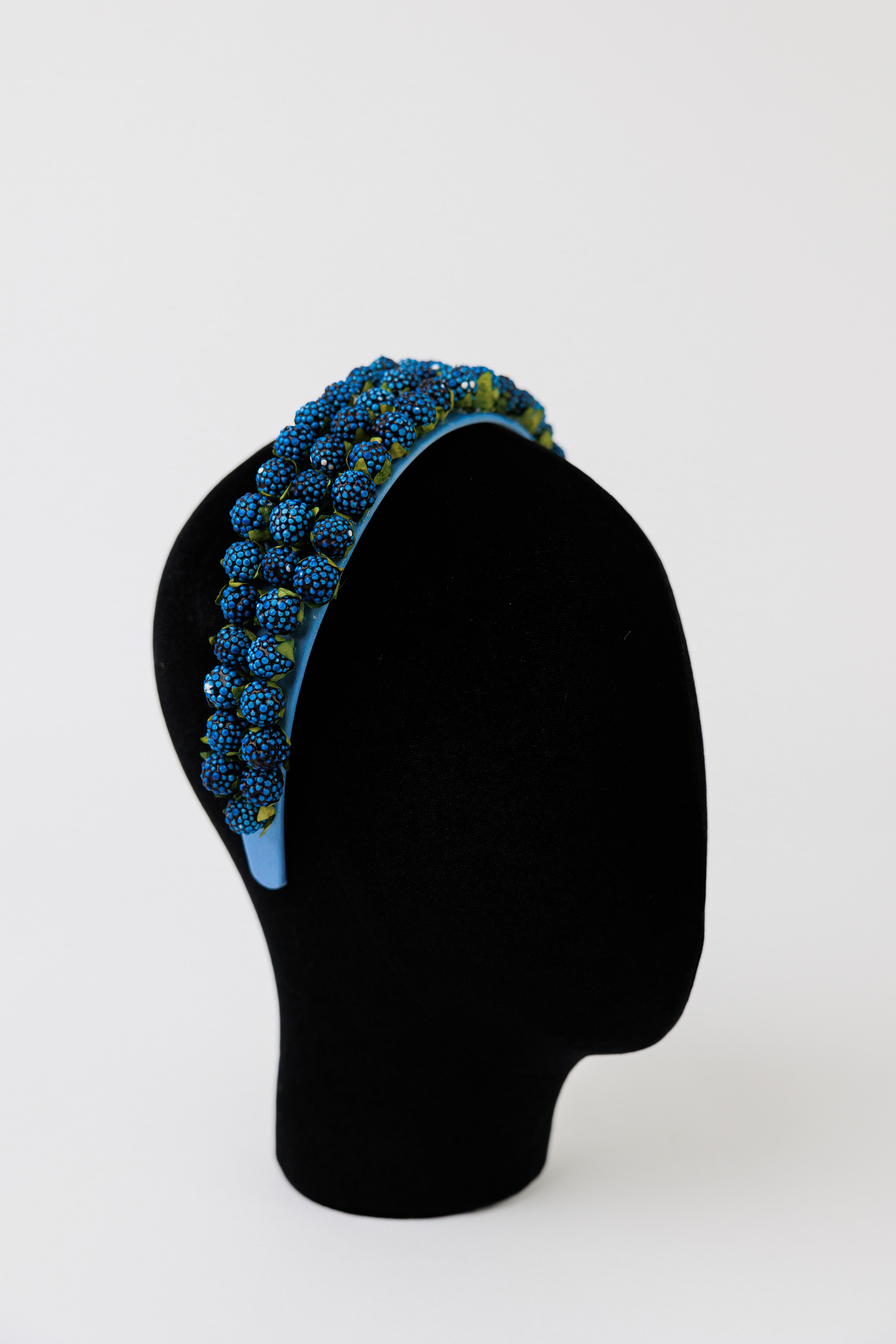 Diadema Mora azul
