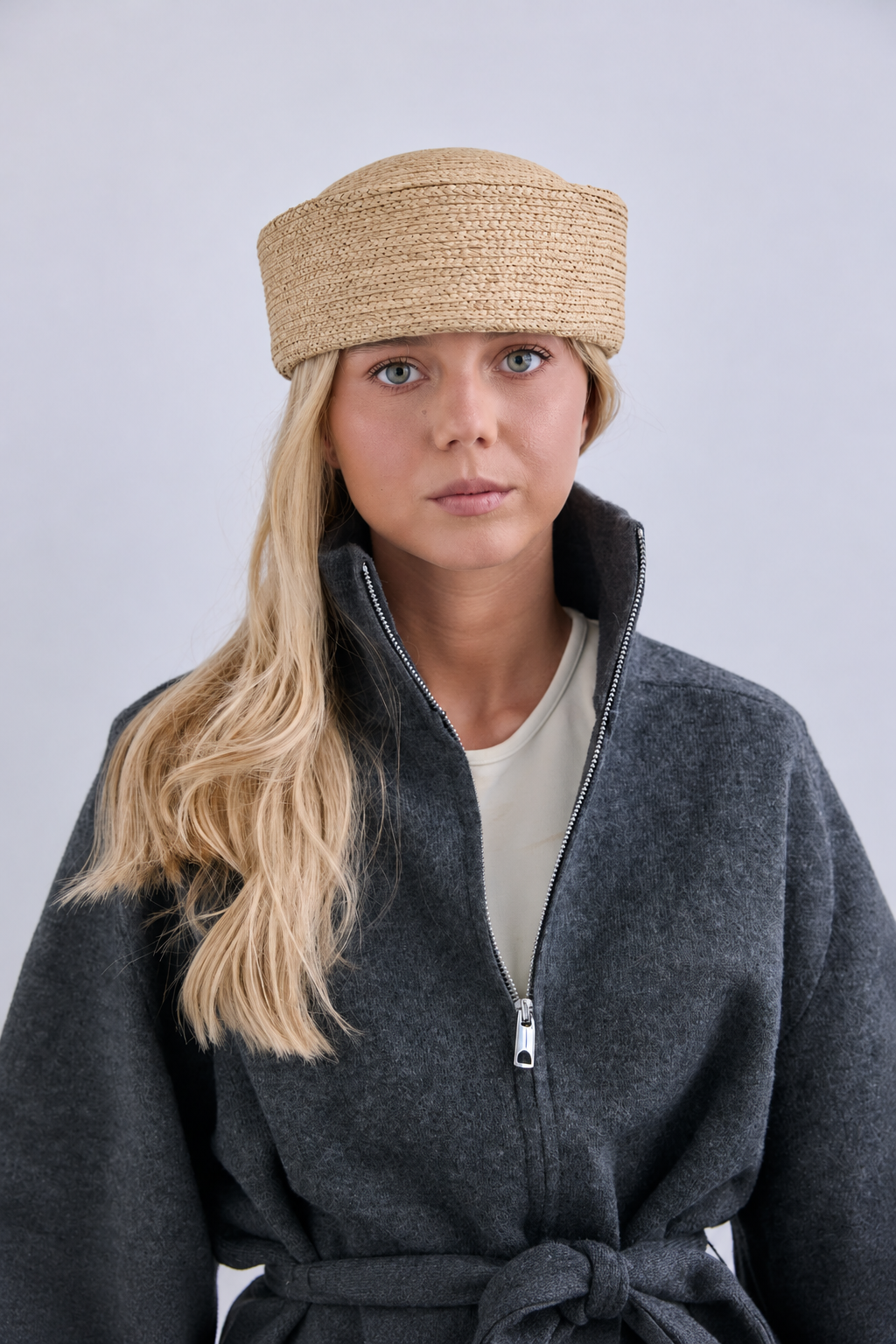 Casquete Claude beige