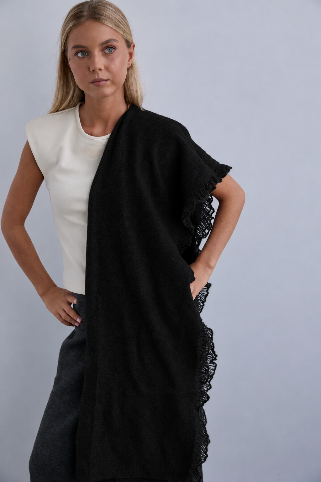 Fular Livia negro
