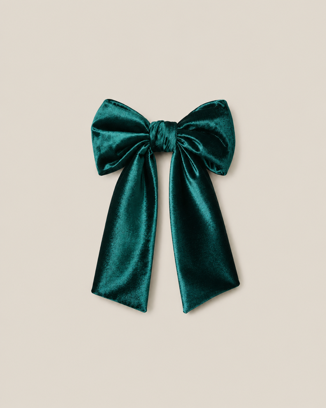 Lazo Ribbon verde terciopelo