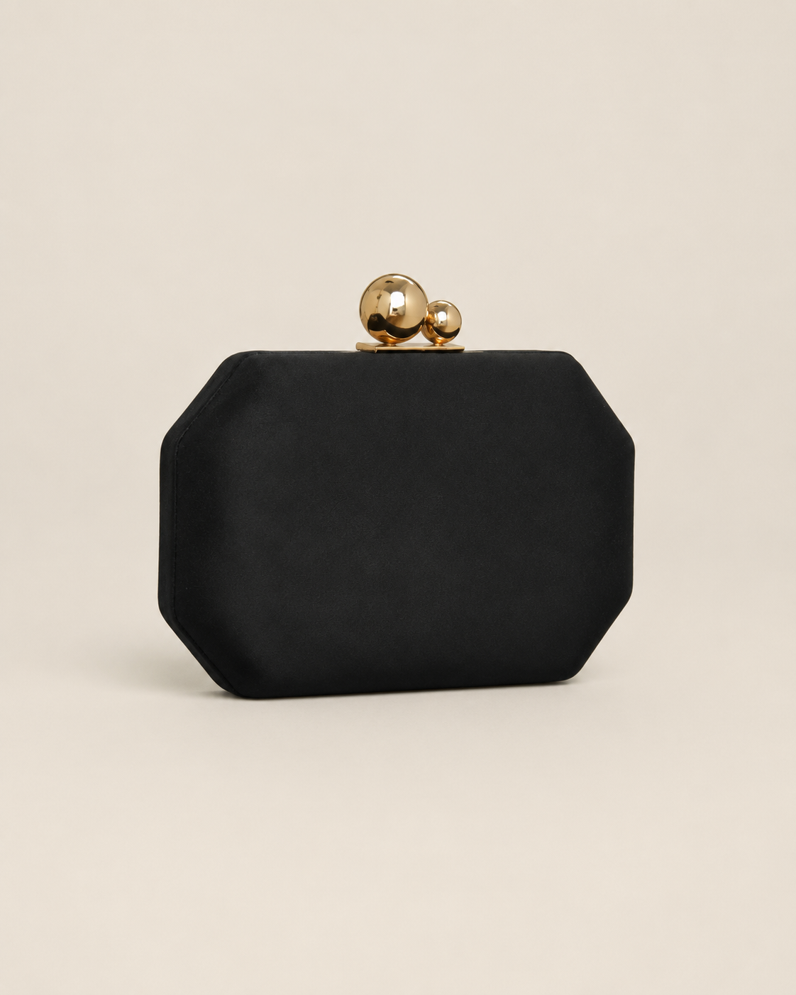 Bolso Octógono negro
