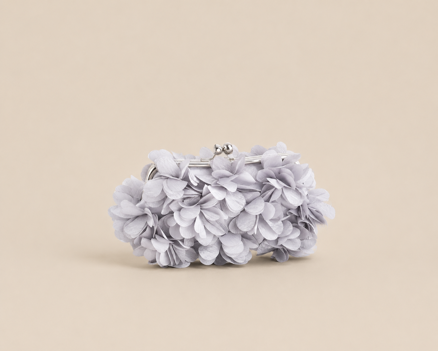 Bolso Flower gris
