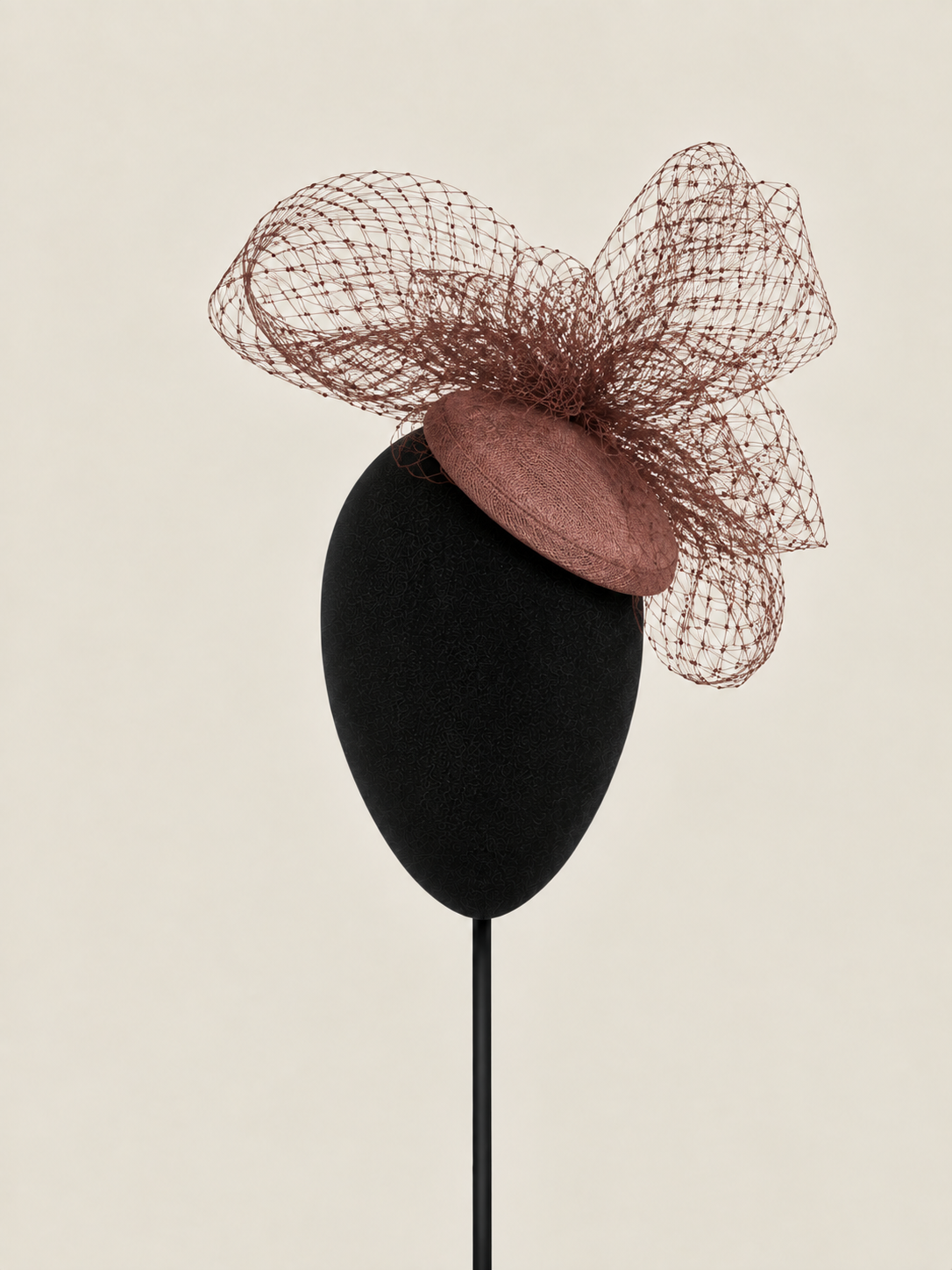 Meghan Chocolate Headpiece