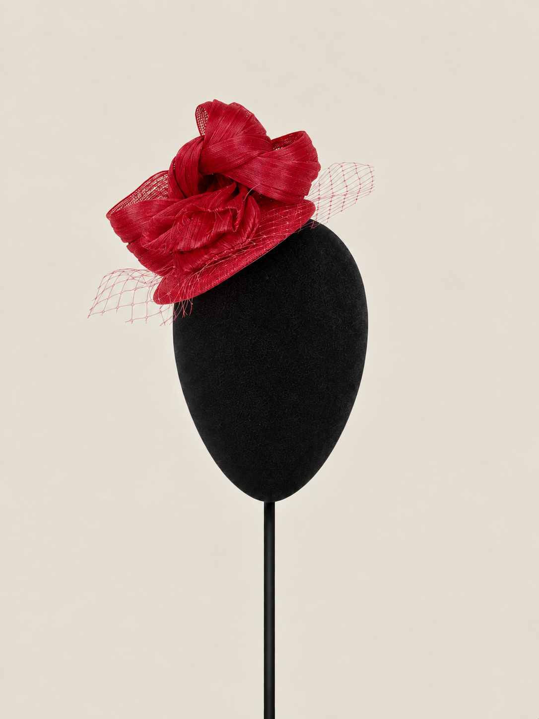 Tocado Efigenia rojo