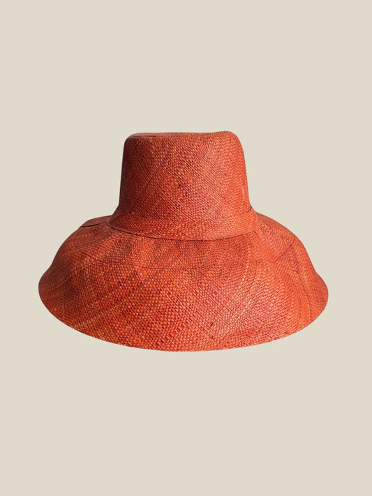 pamela, sombrero, naranja, marcela & co