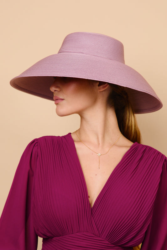 pamela, tocado, nude, acampanada, invitada, boda, marcela and co