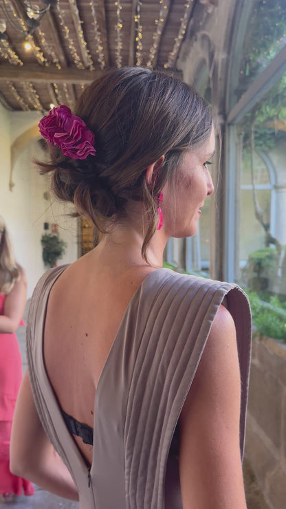 Tocado Hortensias Buganvilla