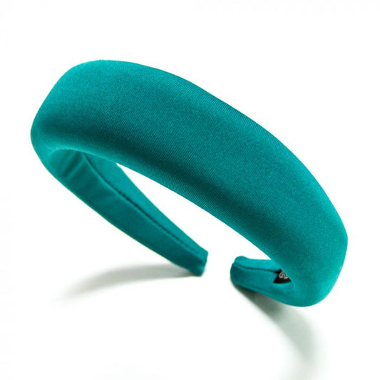 Roca green flat headband