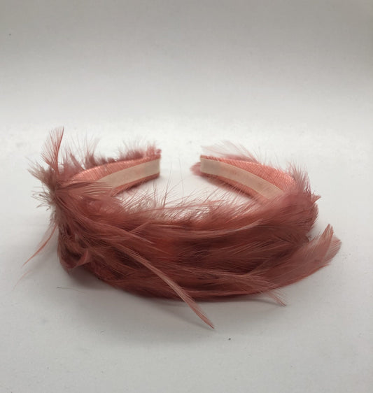 Rooster peach Headband