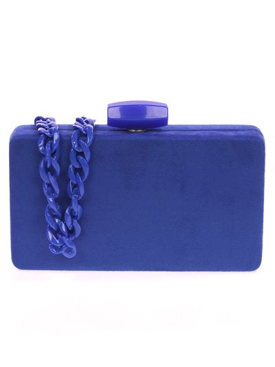 Blue Chain Bag