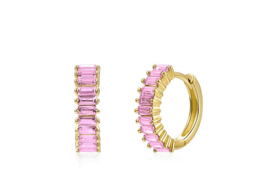 Hoops I light pink