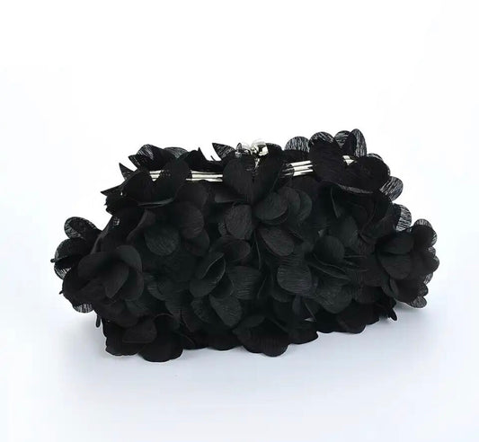 Bolso Flower negro