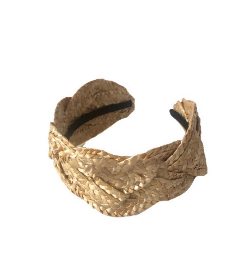 Jerez natural braided headband