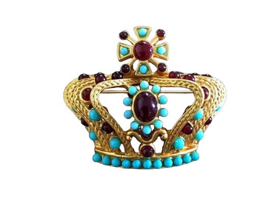 Crown Brooch