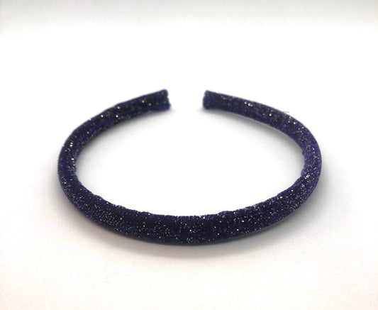 Carolina petite purple glitter headband