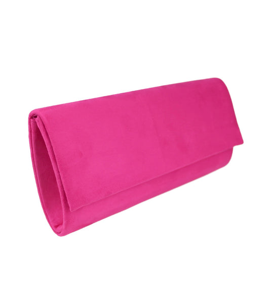 Bolso Sobre cuadrado fucsia