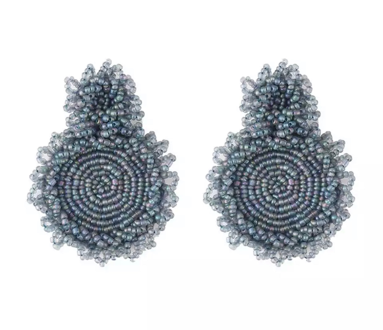 Seychelles night blue earrings