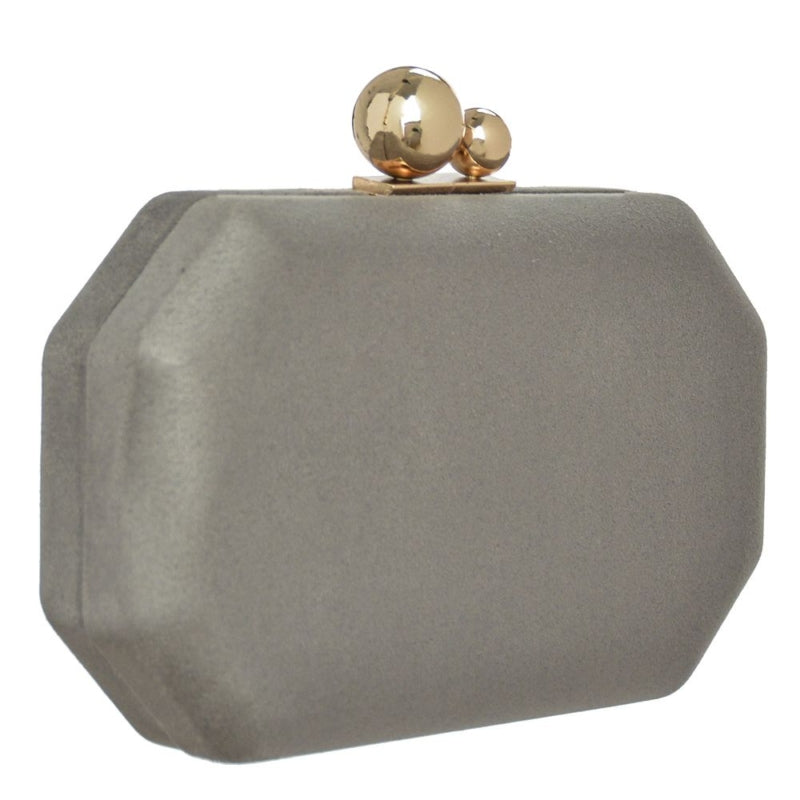 Gray Octagon Bag