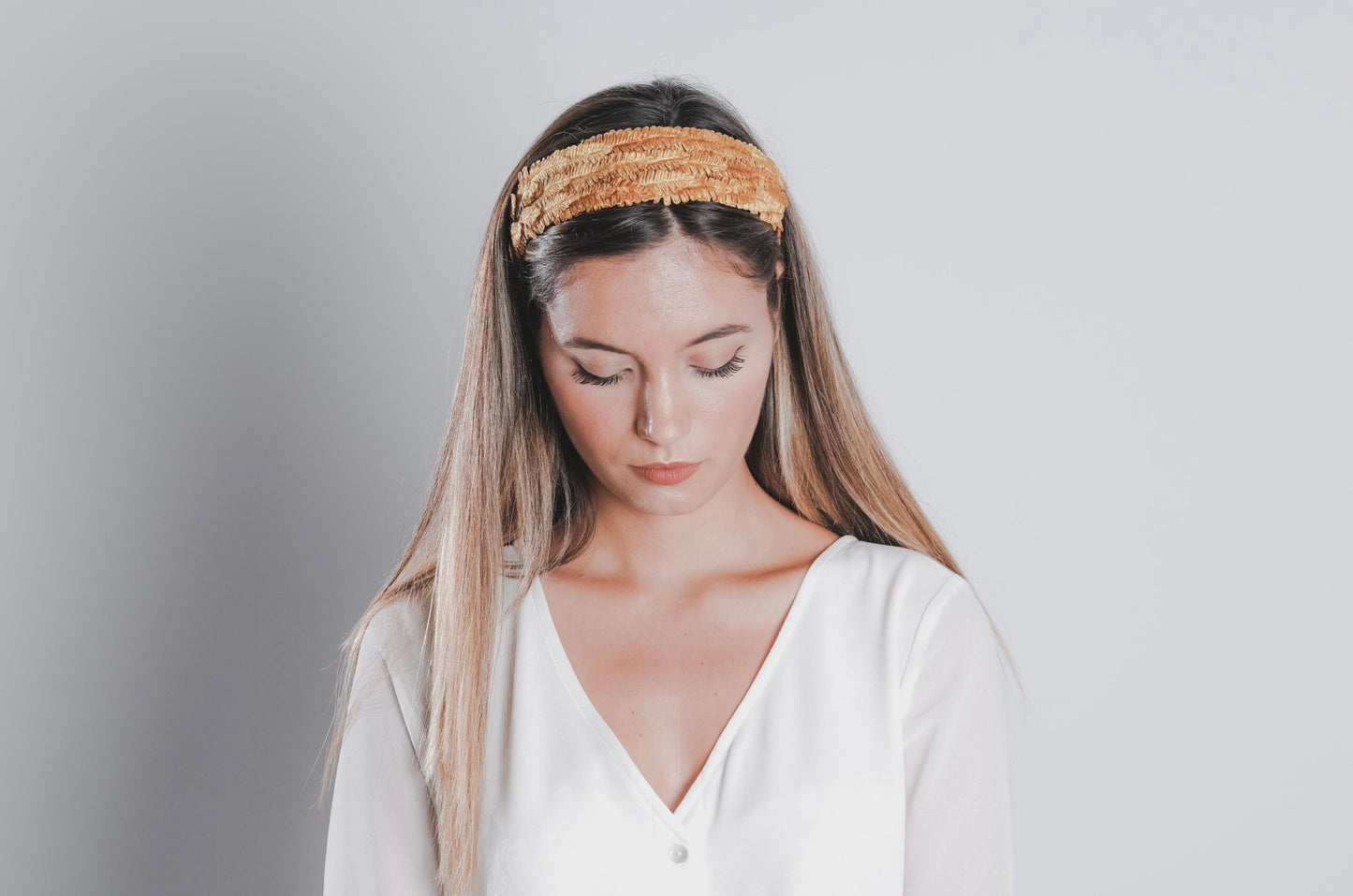 Tamarind mustard headband