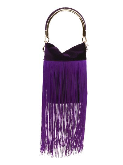 Purple Charlestone bag