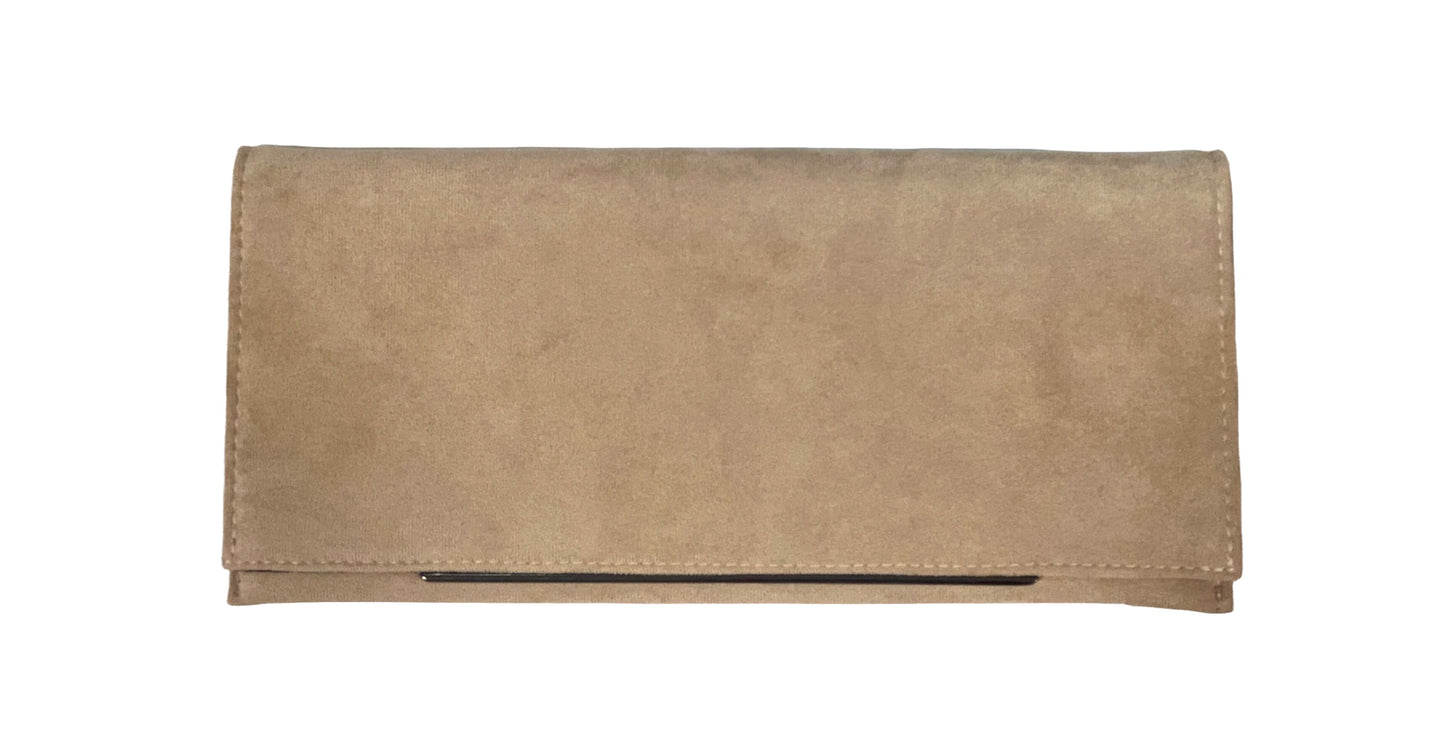 Beige Folio Bag