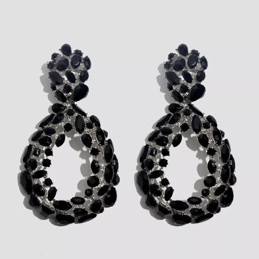 Marbella black earrings