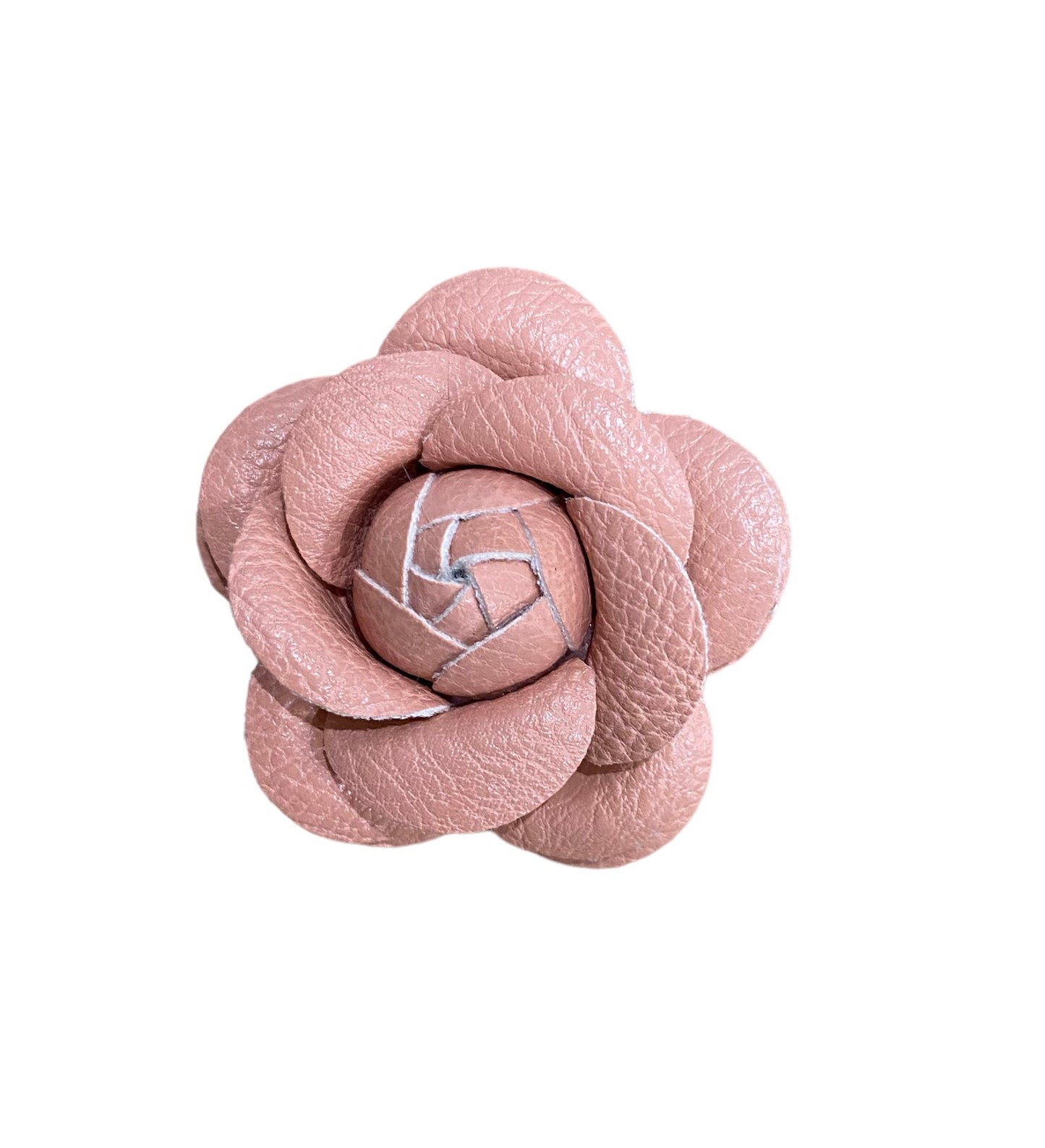 Broche Camelia nude